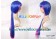 Panty & Stocking with Garterbelt Boy Stocking Cosplay Wig Female