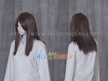 Deep Brown 50cm Cosplay Straight Wig