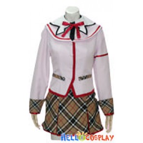 Cosplay School Girl Uniform Check Skirt