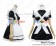 Angel Feather Cosplay COS Black White Maid Dress