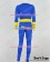 Captain Marvel Cosplay Jr Junior Freddy Freeman Blue Jumpsuit Costume