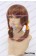 Love Live Cosplay Honoka Kōsaka Wig Double Ponytails Orange Brown