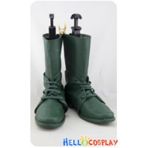 JoJo's Bizarre Adventure Cosplay Green Boots