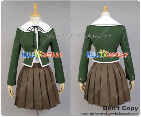 Danganronpa Cosplay Chihiro Fujisaki Costume Uniform