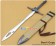 Ixion Saga Dimensional Transfer DT Cosplay Kon Hokaze Sword Weapon Prop