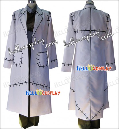 Soul Eater Cosplay Dr. Franken Stein Costume