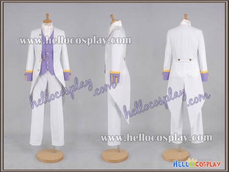 Black Butler Cosplay White Butler Angela and Ash Costume