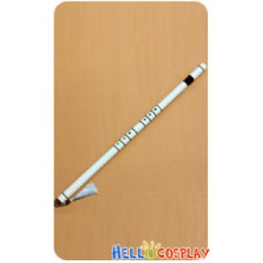 Silver Rain Cosplay Kuga Reia White Flute Prop