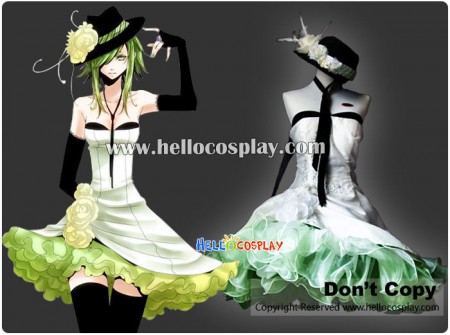 Vocaloid 2 Cosplay Megpoid Gumi Green Dress