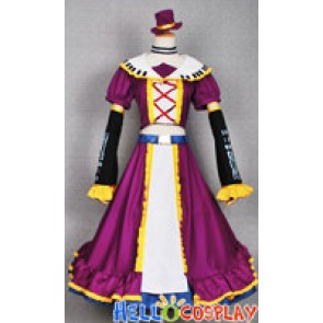 Vocaloid Cosplay Costume Namine Ritsu Dress Purple