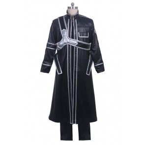 Sword Art Online Cosplay Kirito Kazuto Kirigaya Costume Uniform