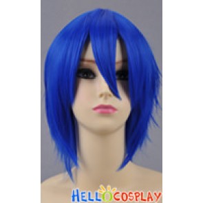 Primary Cobalt Blue Short Layered Cosplay Wig