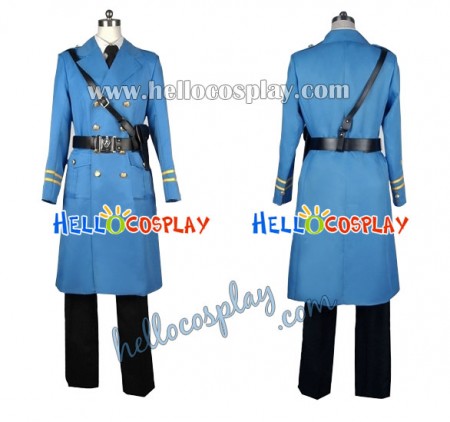 Hetalia Axis Powers Cosplay Sweden Military Uniform