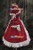 Black Butler Cosplay Elizabeth Ethel Cordelia Midford Red Dress Costume