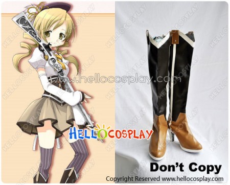 Puella Magi Madoka Magica Boots Mami Tomoe Cosplay Boots