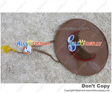 One Piece Cosplay Portgas D Ace Accessories Brown Hat