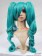 Vocaloid 2 Hatsune Miku Blue Curly Cosplay Wig