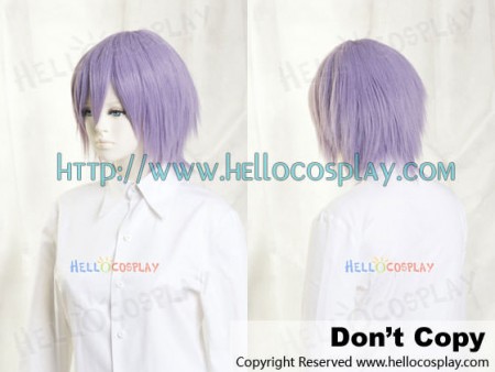 Purple Short Cosplay Wig