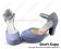 Light Violet Ankle Strap Lolita Shoes With Detachable Bow