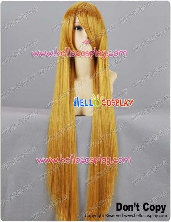 Gold Yellow Orange Long Cosplay Wig