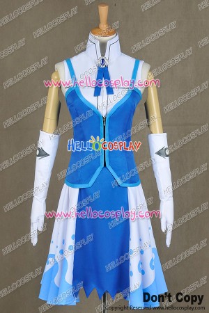 Fairy Tail Cosplay Juvia Lockser Costume Uniform