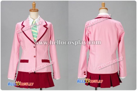 Fresh Pretty Cure Cosplay School Girl Uniform