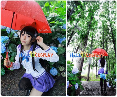 Sankarea Cosplay Saoji Ranko Costume Girl Uniform