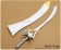 Tales Of Destiny Cosplay Leon Magnus Lion Scimitar Sword Weapon