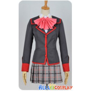 Little Busters Cosplay Rin Natsume Girl School Uniform Costume