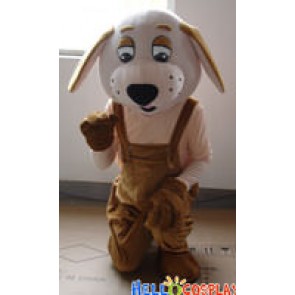 Cartoon Dog Mascot Costume