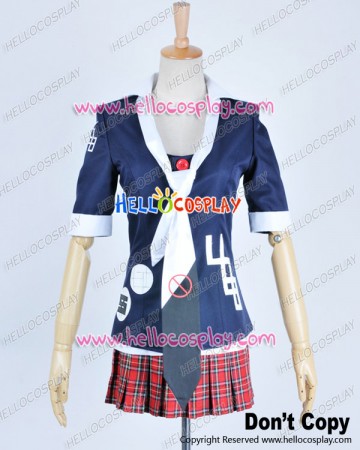 Danganronpa Dangan Ronpa Cosplay Junko Enoshima Costume Forbid Symbol Tie