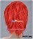 Orange Red Short Cosplay Layered Wig