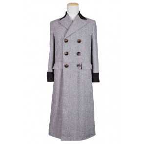 Doctor Dr. Wenge Brown Trench Coat Costume