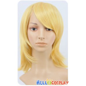 Vocaloid 2 Cosplay Kagamine Rin Yellow Medium Wig