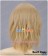 Natural Blonde Short Layered Cosplay Wig