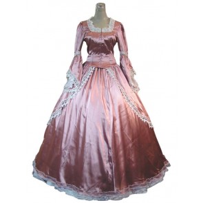 Victorian Lolita Marie Antoinette Satin Gothic Lolita Dress