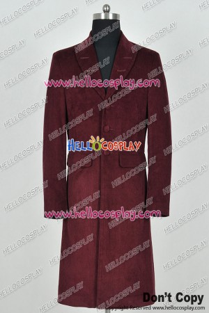 Doctor 4th Fourth Dr Tom Baker Daily Uniform Cosplay Costume Trench Coat