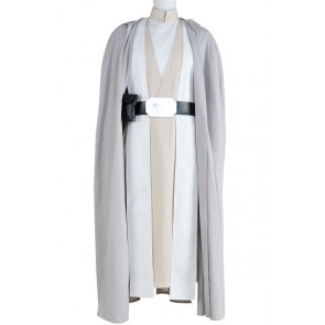 Star Wars The Force Awakens Luke Skywalker Cosplay Costume Robe Outfits