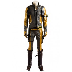 Overwatch Cosplay Soldier 76 Costume Golden