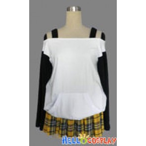 Rosario + Vampire Cosplay Mizore Shirayuki Costume