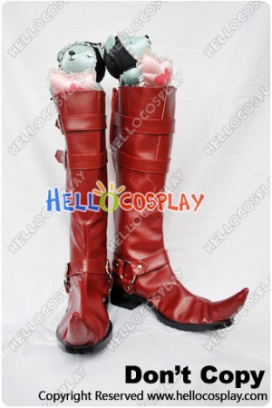 Blue Exorcist Cosplay Mephisto Pheles Red Boots