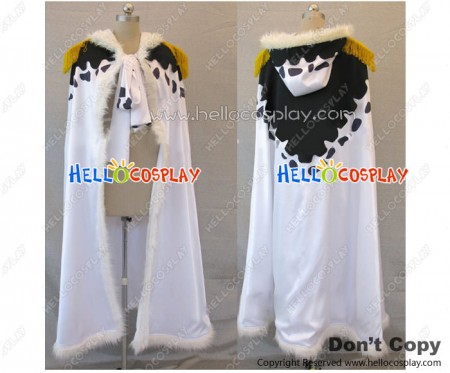 One Piece Cosplay Pirate Empress Boa Hancock Costume Sea Leopard Cloak