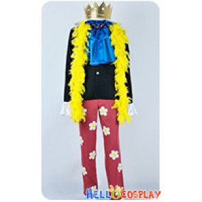 One Piece Cosplay Two Years Later Brook Burukku Costume Yellow Scarf