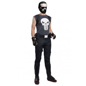 The Punisher And Punisher Frank Castle Cosplay Costume