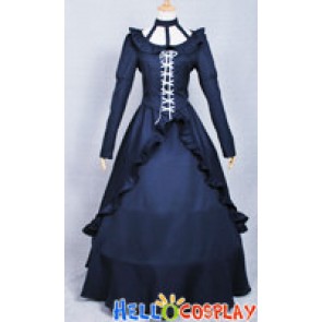 D.Gray Man Cosplay Costume Lenalee Lee Princess Dress