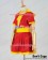 Captain Marvel Cosplay Mary Marvel Heroine Shawl Dress Costume