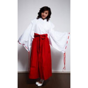 Inuyasha Kikyo Kimono Cosplay Costume