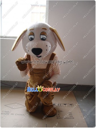 Cartoon Dog Mascot Costume