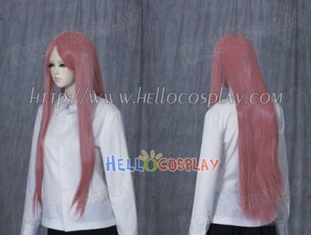 Pink Medium Cosplay Straight Wig