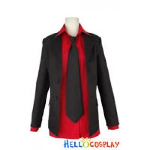 Katekyo Hitman Reborn Hibari Kyoya Cosplay Costume